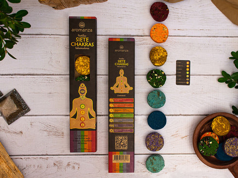 Sahumerio Pastilla 7 Chakras - Aromanza